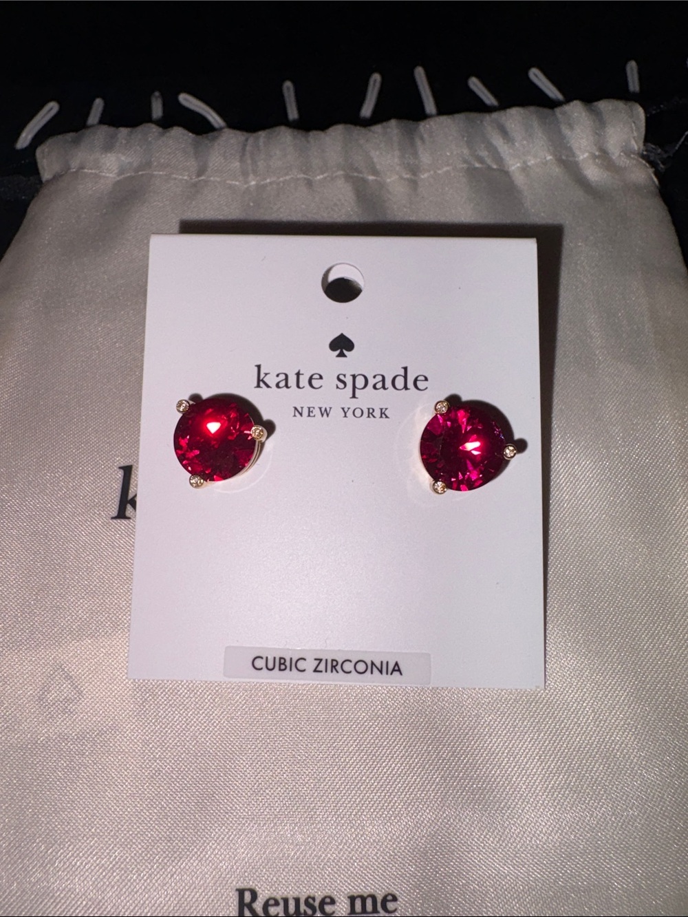 Kate Spade Rise and Shine Stud earrings nwt